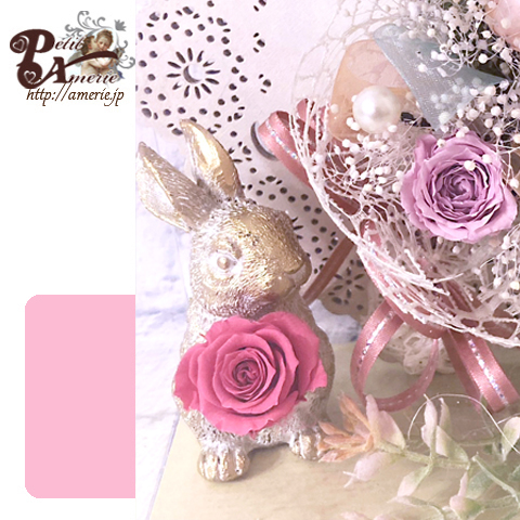 プリザーブドフラワー　イースターアレンジ